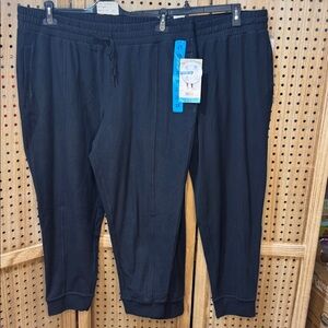 Set of 2 pairs /Mondetta Women's Cozy Warm Fleece Jogger Pant w/ Pockets nwt